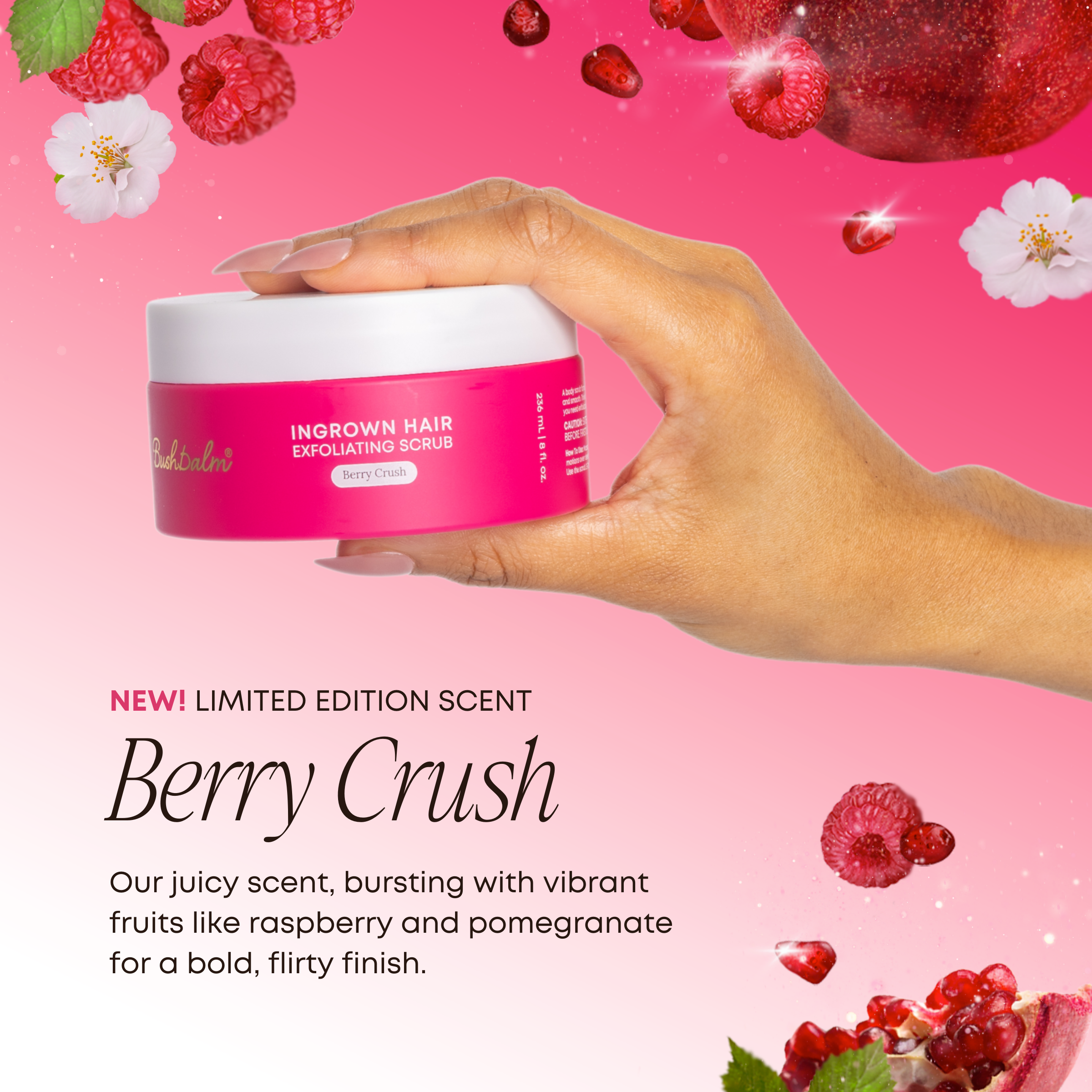 Berry Crush Ingrown Hair Exfoliating Scrub - Image 5