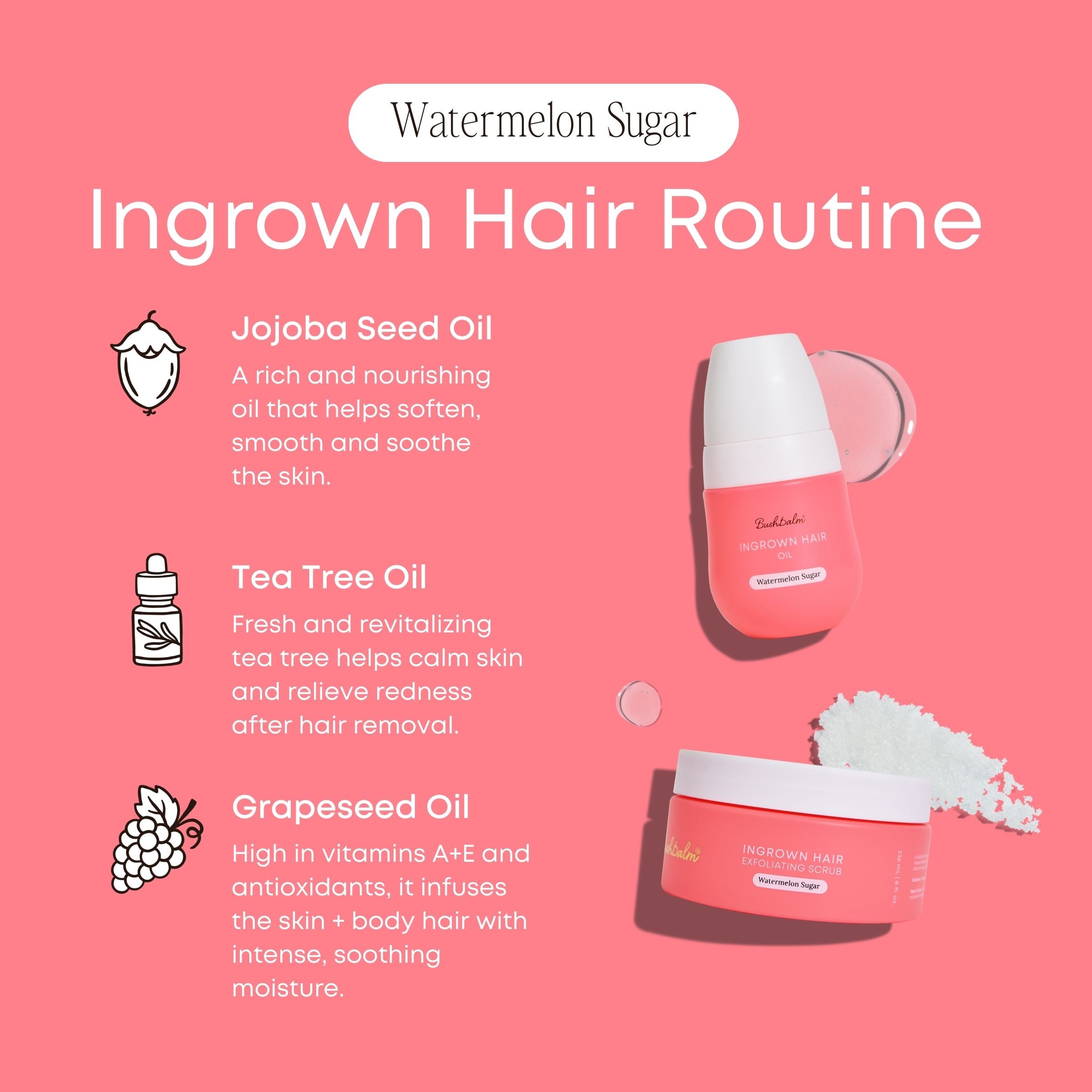 Watermelon Sugar Ingrown Hair 2 Step Routine - Image 5