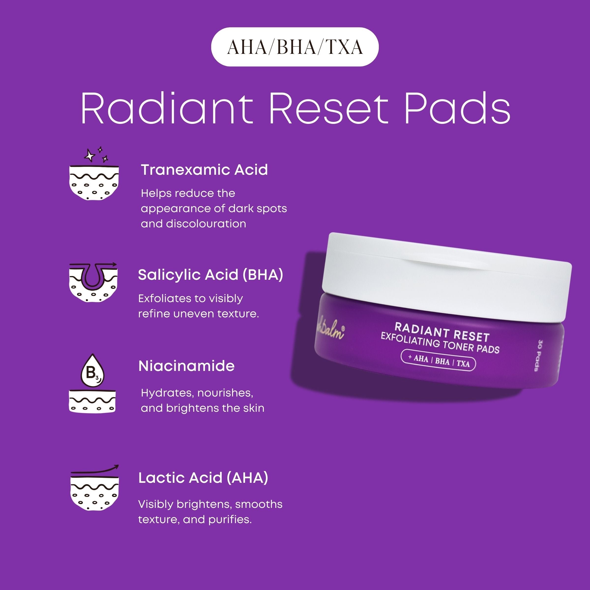 Radiant Reset Exfoliating Toner Pads - Image 5