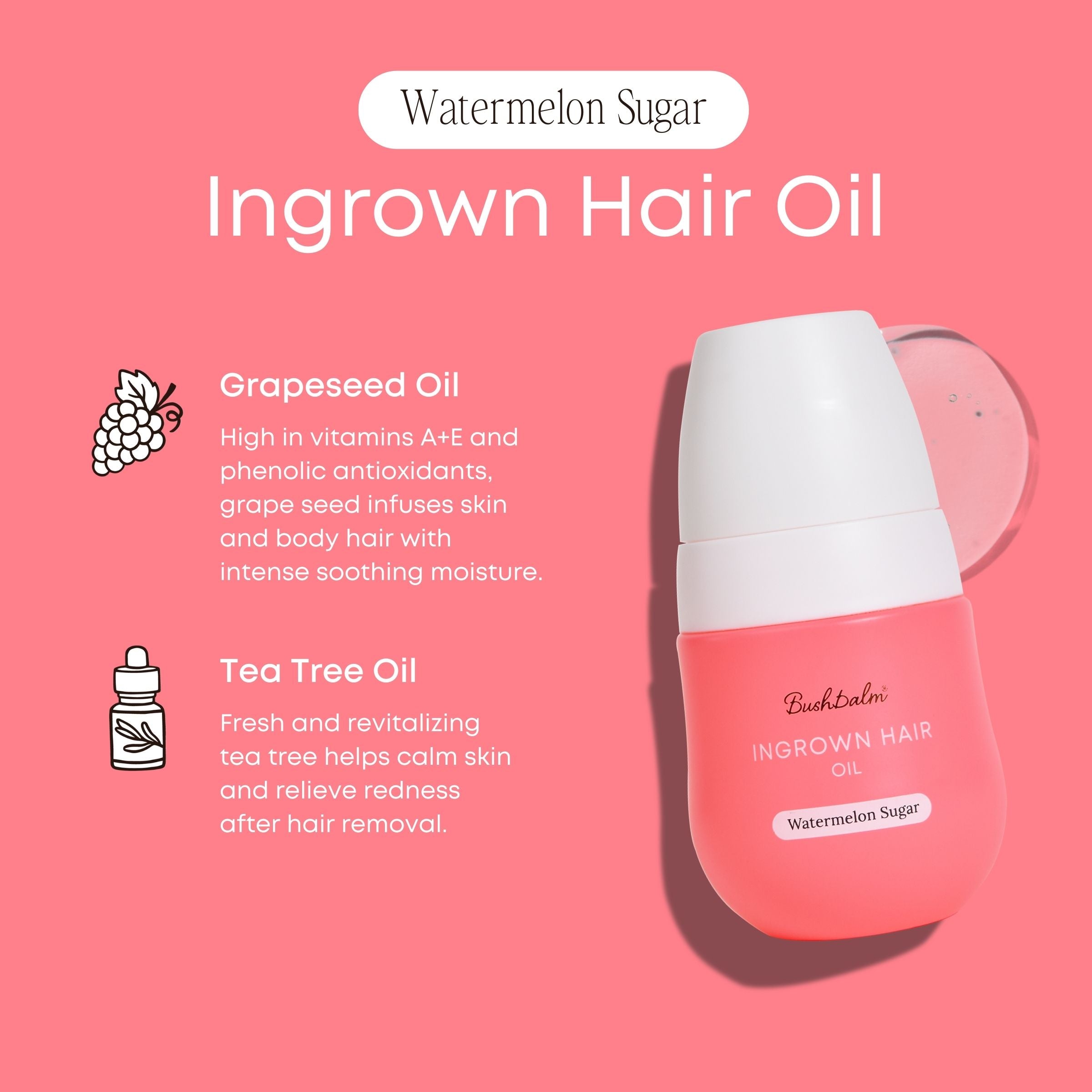 Watermelon Sugar Ingrown Hair Oil - Image 5